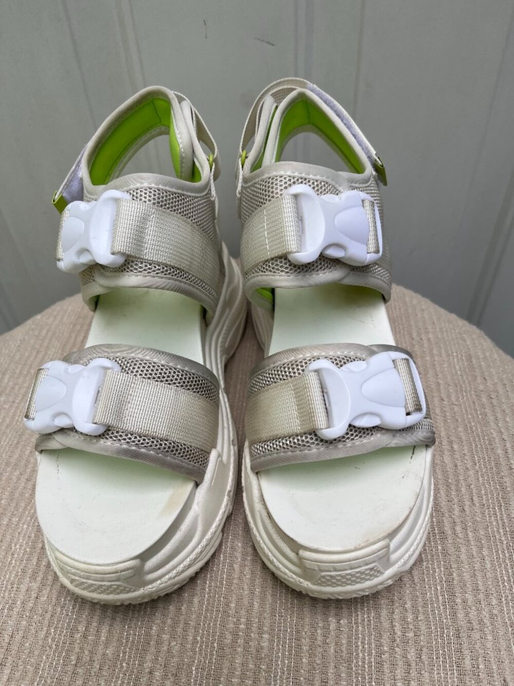 Anthony Wang Platform Sneaker Sandals Size 10